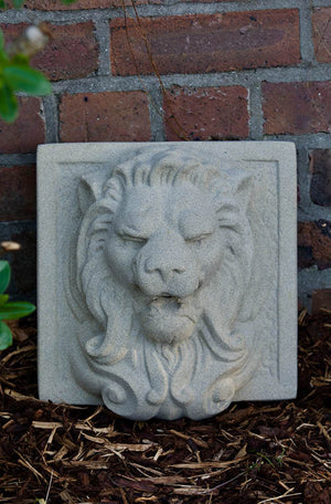 Faraway Garden Lion Head Wall Feature