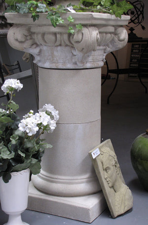 Faraway Garden Baroque Pedestal