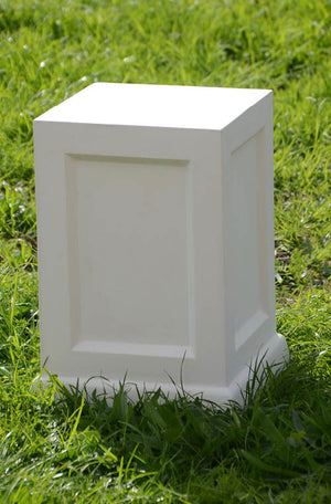 The Faraway Garden Tarrant Pedestal follows the classic proportions and fielded panel shaft of the Regency period. A pair of stunning plinths flanking both sides of your garden entrance makes a refined and elegant statement. Top with one of our statues or a planter to complete the look.